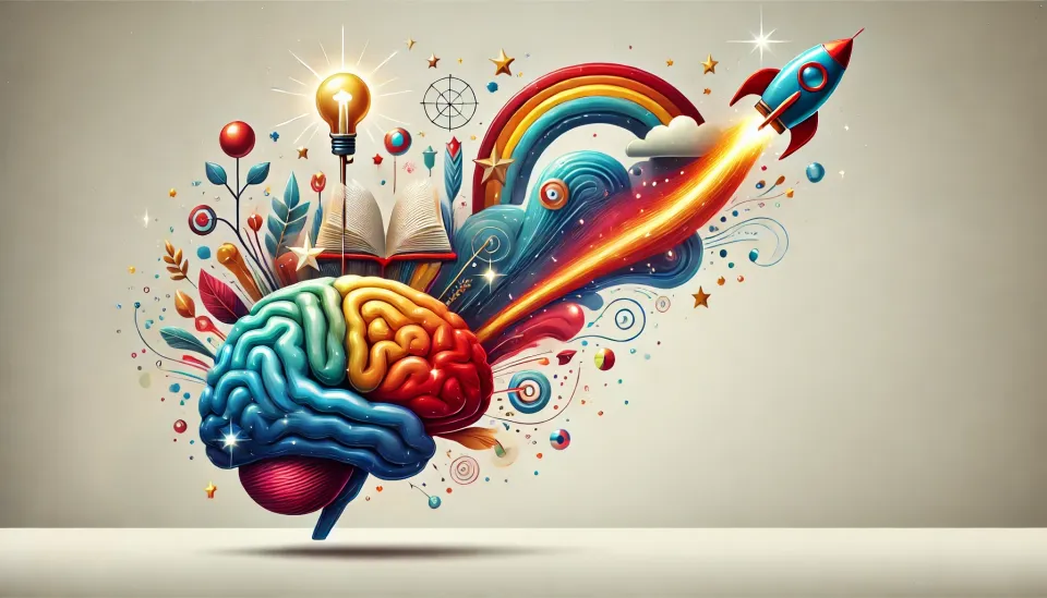 Creativity explosion from brain